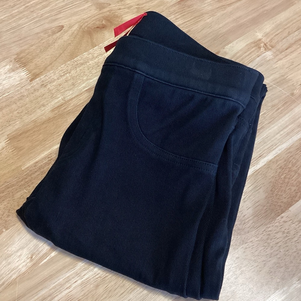 Spanx Ankle Jean-ish Leggings in Black Size Small Pull‎ On Stretch Pants